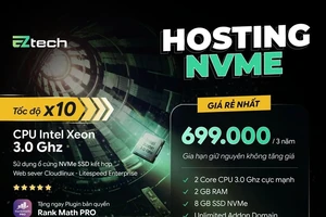 Eztech ra mắt hosting NVMe, đáp ứng nhu cầu thuê hosting giá rẻ và ổn định