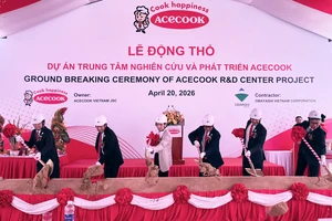 Acecook Việt Nam động thổ dự án Trung tâm Nghiên cứu và Phát triển mới
