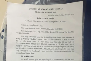 Thông báo tìm giấy tờ