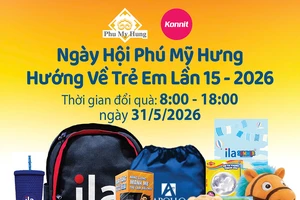 Hơn 15.000 phần quà dành tặng thiếu nhi tham gia