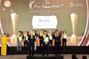 VietinBank iPay Mobile lọt Top 10 Sao Khuê 2026, khẳng định vị thế ứng dụng ngân hàng số