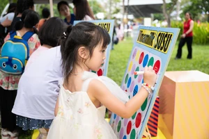 Hàng ngàn trẻ hào hứng 'Chơi để học' cùng Vinamilk tại Phú Mỹ Hưng
