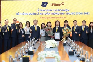LPBank chính thức đạt chuẩn ISO, hoàn tất đánh giá PCI DSS, củng cố nền tảng bảo mật