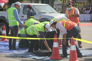 Huế: Diễn tập ứng phó sự cố bức xạ và hạt nhân