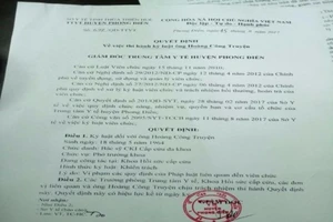 Sở y tế Thừa Thiên - Huế xin lỗi bác sĩ Truyện 