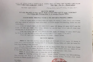 Thu hồi quyết định kỷ luật đối với BS 'chê' bộ trưởng