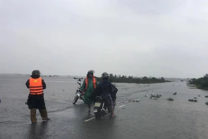 Lũ trên sông Bồ khả năng vượt lũ lịch sử năm 1999