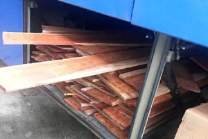 Xe khách chở loại gỗ đặc biệt quý hiếm