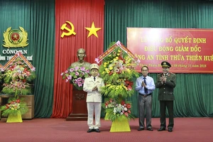 Thừa Thiên-Huế có tân giám đốc công an tỉnh