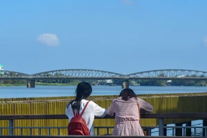 Cận cảnh cây cầu gỗ lim tiền tỉ trước giờ khánh thành