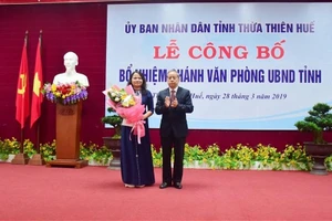 Thừa Thiên Huế có tân Chánh Văn phòng UBND tỉnh