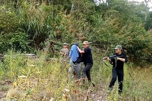 Nghi can chở 100.000 viên ma túy rơi vào ổ mật phục