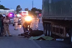 Nữ cán bộ coi thi THPT quốc gia gặp tai nạn tử vong