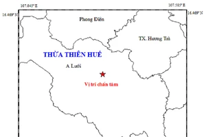 Động đất tại Thừa Thiên-Huế