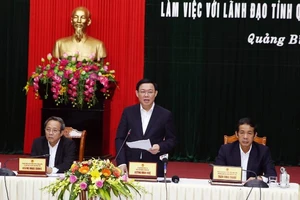 Phó Thủ tướng: Quảng Bình cần tập trung phát triển du lịch