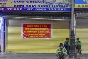 Chùm ảnh đường phố Huế sau khuyến cáo không tụ tập đông người