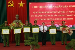 Thừa Thiên-Huế khen thưởng lực lượng phá chuyên án ma túy