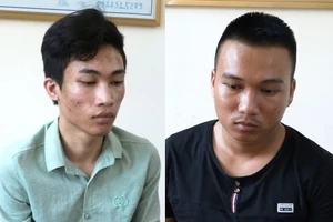 2 thanh niên gửi link giả ra nước ngoài để lừa lao động Việt