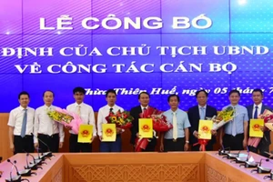 Bổ nhiệm Giám đốc 3 sở ở Thừa Thiên Huế