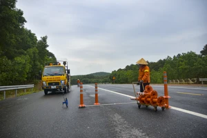 Chùm ảnh: Đường La Sơn - Túy Loan chuẩn bị đưa vào khai thác