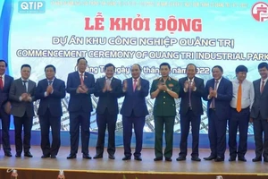 Chủ tịch nước dự Lễ khởi động Dự án khu công nghiệp ở Quảng Trị 