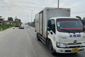 Tai nạn giao thông liên hoàn trên Quốc lộ 1A khiến 1 người tử vong