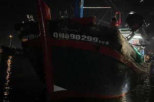 Tàu cá Quảng Trị và Quảng Nam đâm va ngoài biển, 1 tàu bị chìm