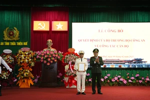 Thừa Thiên - Huế có tân phó giám đốc công an