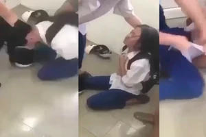 Vụ nữ sinh bị đánh trong nhà vệ sinh: Xem xét xử lý nhà trường, học sinh 