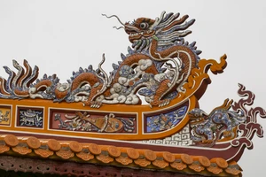Năm Thìn, ngắm hình tượng Rồng trong kiến trúc ở Đại nội Huế