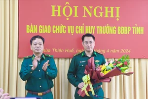 Bộ đội Biên phòng tỉnh Thừa Thiên Huế có tân Chỉ huy trưởng