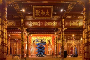 Điện Thái Hòa lộng lẫy sau khi trùng tu