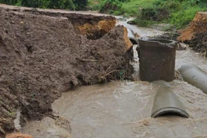 Mưa lớn gây chia cắt nhiều khu vực miền núi tỉnh Quảng Trị