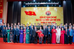 Chân dung bí thư và ba phó bí thư Thành ủy Huế khóa XVII