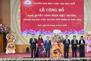 PGS.TS Đoàn Đức Lương tiếp tục giữ chức Hiệu trưởng Trường Đại học Luật, Đại học Huế