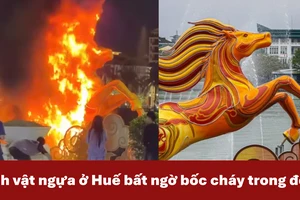 Video linh vật ngựa ở Huế bất ngờ bốc cháy