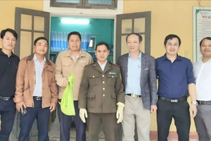 Loài động vật quý hiếm bất ngờ xuất hiện tại trường học ở Huế