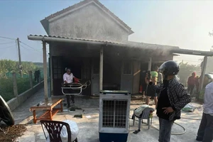 Xót xa người đàn ông tai biến tử vong trong đám cháy ở Huế