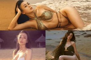 Phương Oanh 'Quỳnh búp bê' tung bộ ảnh bikini nóng bỏng 