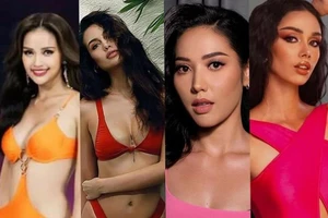 Sắc vóc nóng bỏng của Ngọc Châu và các đối thủ khu vực châu Á tại Miss Universe 2022