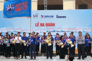 18.000 sinh viên khởi động chương trình 'Tiếp sức mùa thi năm 2022'