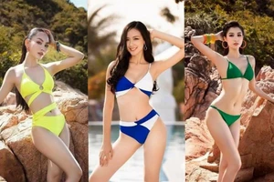 Vóc dáng quyến rũ trong bikini của top 3 Miss World Vietnam 2022