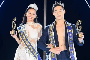 Diễm My, Kim Minh Sơn đăng quang Người mẫu Thể hình Thế giới Việt Nam