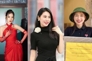 Thủy Tiên, Hoà Minzy hỗ trợ bà con tại Nghệ An sau thiên tai