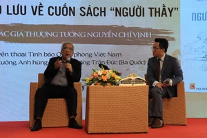 Thượng tướng Nguyễn Chí Vịnh lần đầu giao lưu cùng giới trẻ TP.HCM về "Người thầy" 