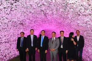 Người dân TP.HCM bất ngờ với dàn đèn LED 500.000 chiếc thắp sáng bến Bạch Đằng 