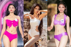 Ngắm Huỳnh Minh Kiên, Á hậu 2 bị "chê" tại chung kết Miss World Vietnam 2023