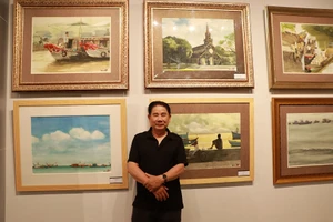 Hoạ sĩ Hồng Quân, con trai NSƯT Phi Điểu: 'Tôi không quan tâm khi bị cho là chép tranh'