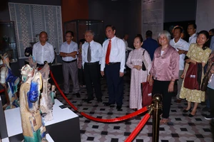 Loạt hiện vật lò gốm Cây Mai được trưng bày nhân kỷ niệm 45 thành lập Bảo tàng TP.HCM