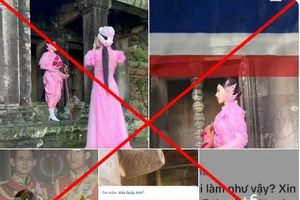 Sẽ xử lý Tiktoker quay clip ở đền Angkor Wat nhưng ghép hình vua, cờ Thái Lan